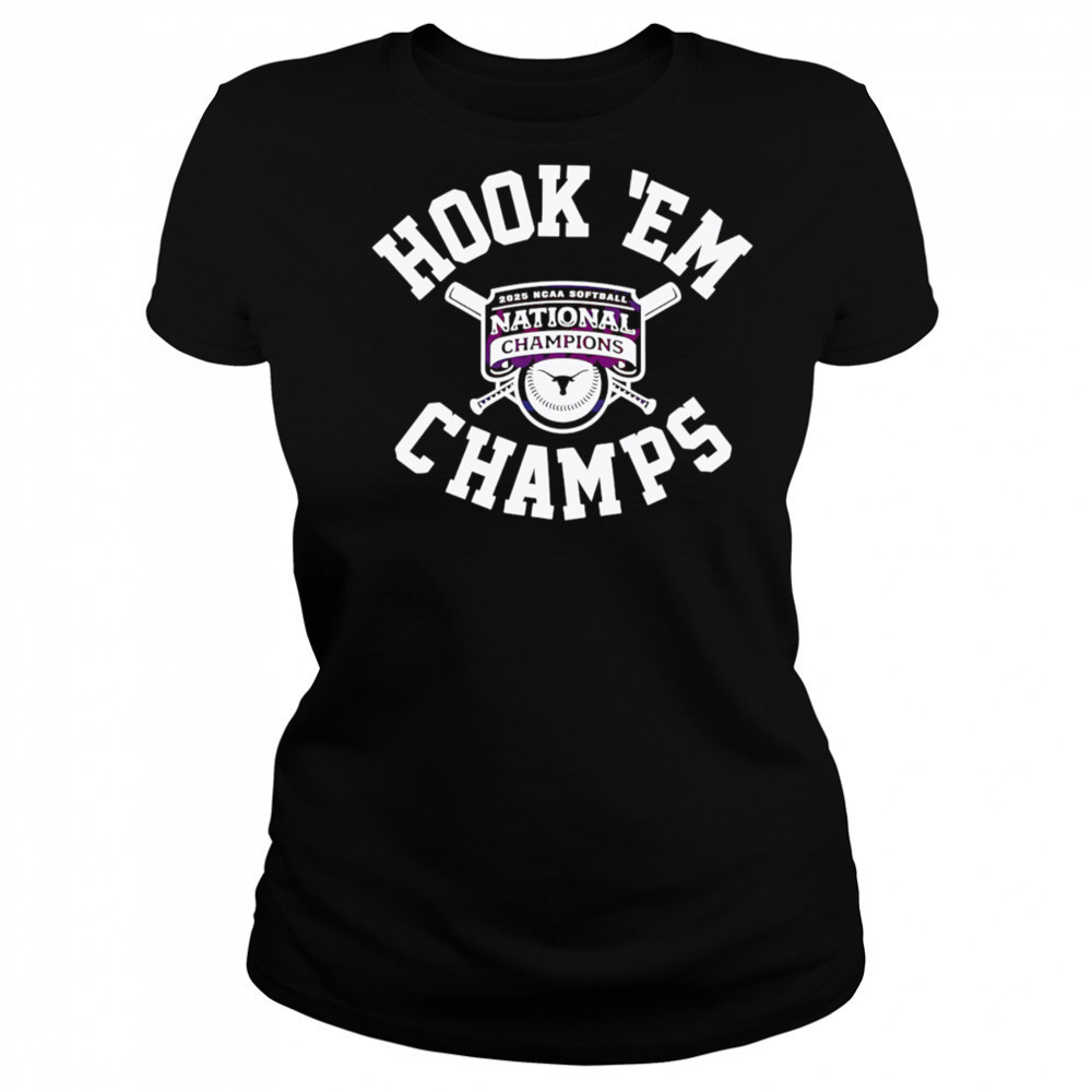 Texas Softball Hook Em National Champions 2025 shirt Women's T-shirt