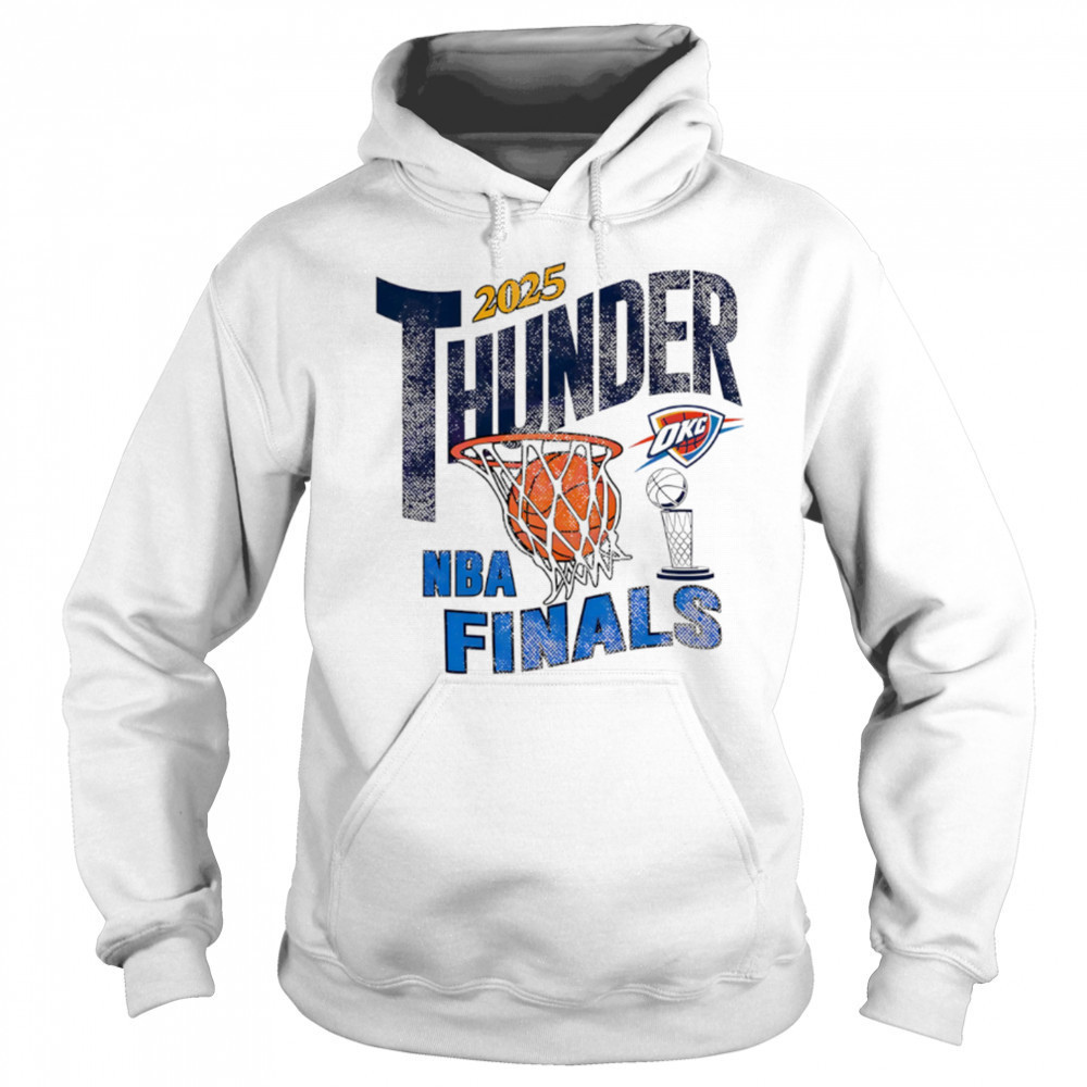 Thunder 2025 Basketball Net Nba Finals Retro Hoop shirt Sweatshirt