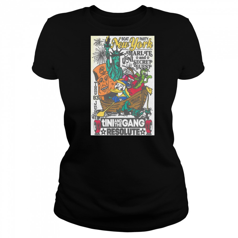 Tour 2025 ReSolute New York Poster T-Shirt Women's T-shirt