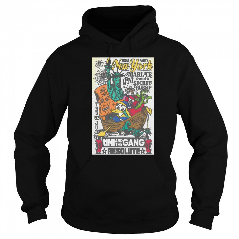 Tour 2025 ReSolute New York Poster T-Shirt Sweatshirt