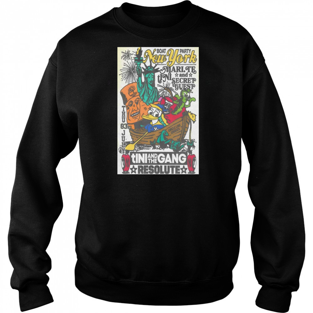 Tour 2025 ReSolute New York Poster T-Shirt Hoodie