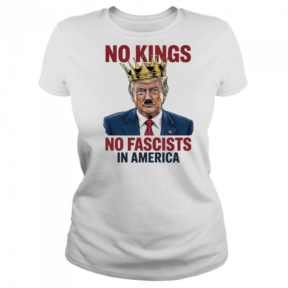 Trump No Kings No Fascists In America 2025 T-Shirt Women's T-shirt
