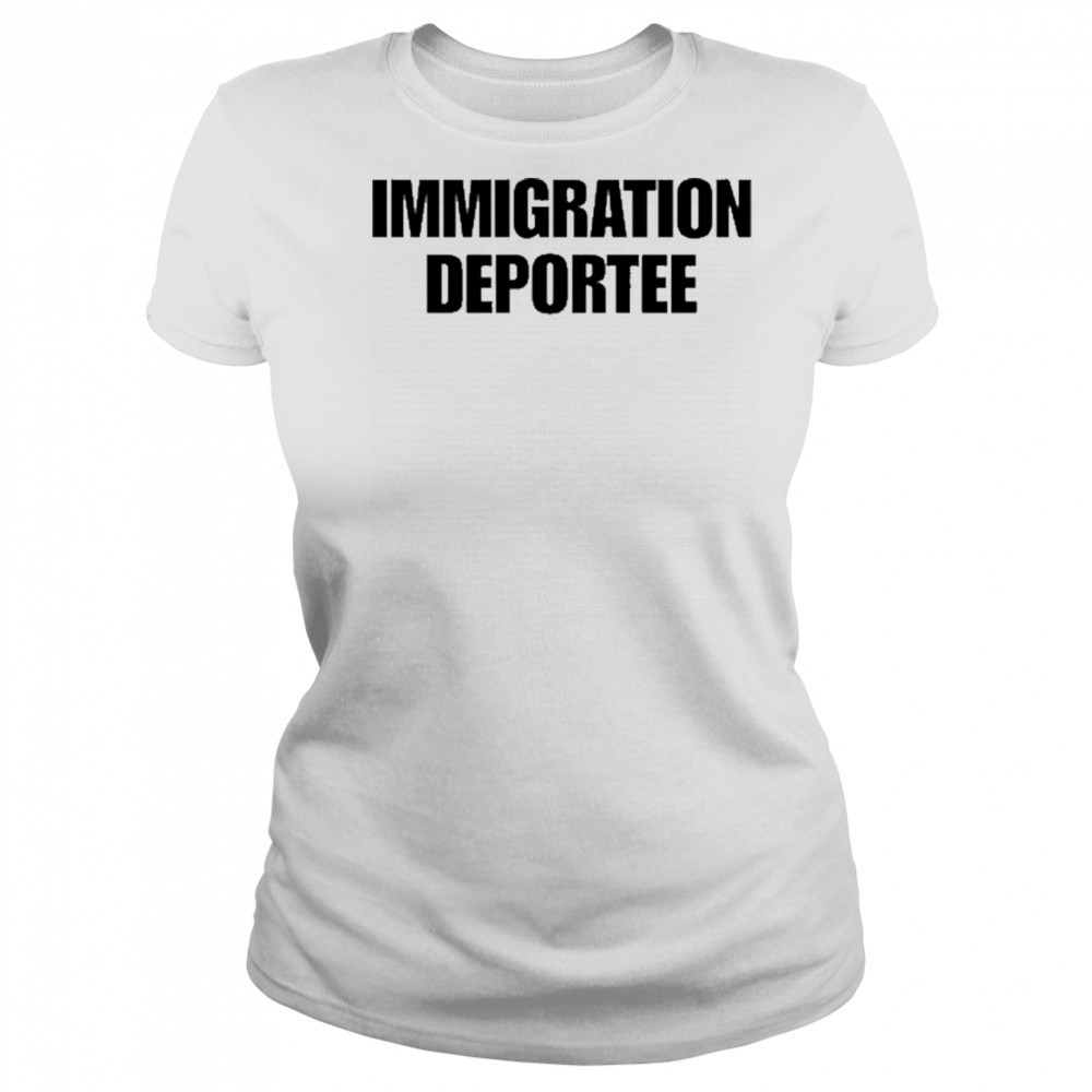 Vitaly Zdorovetskiy Wearing Immigration Deportee T-Shirt Women's T-shirt