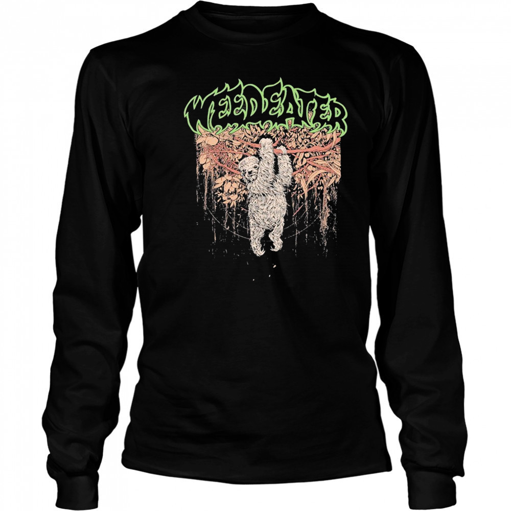 Weedeater Weedsloth T-shirt Long Sleeved