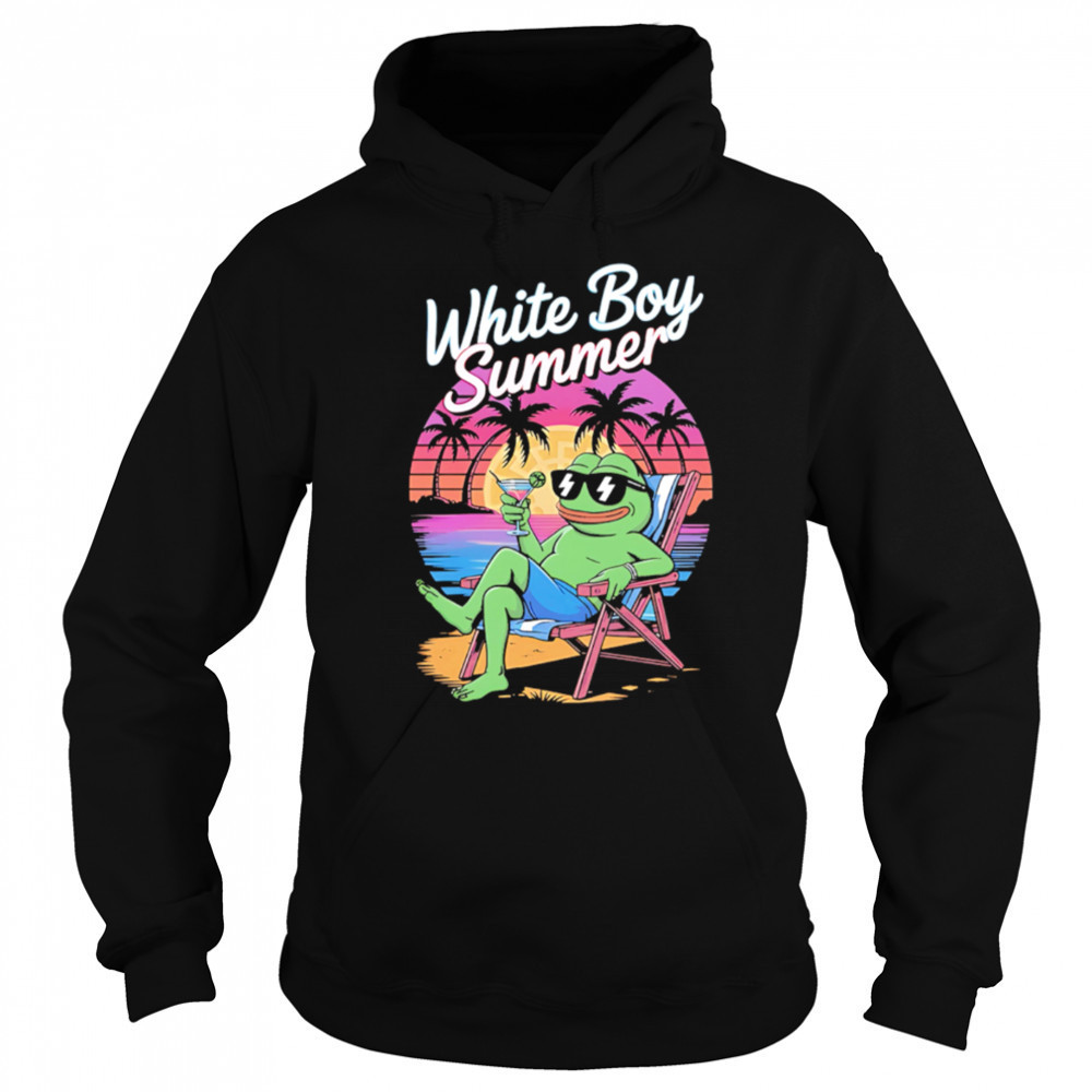White Boy Summer Pepe Meme summer shirt Sweatshirt