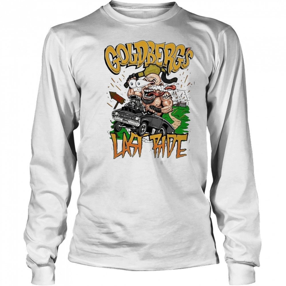 WWE Goldberg Last Ride Raglan T-Shirt Long Sleeved