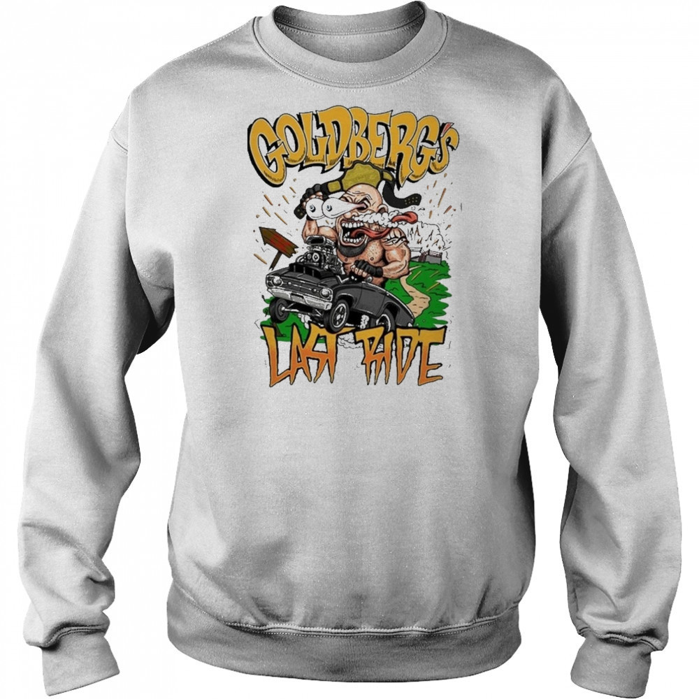 WWE Goldberg Last Ride Raglan T-Shirt Hoodie