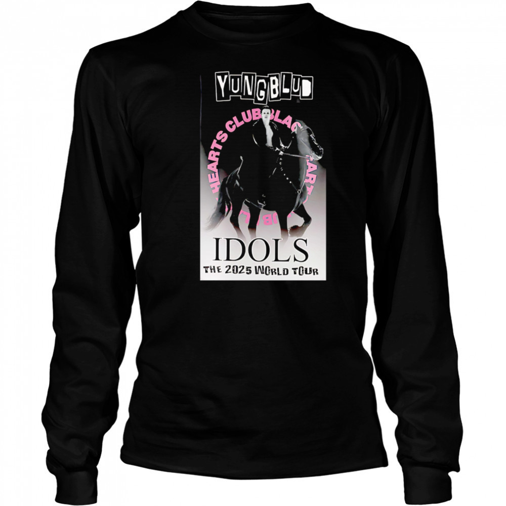Yungblud Idols The 2025 World Tour Personalized Baseball shirt Long Sleeved