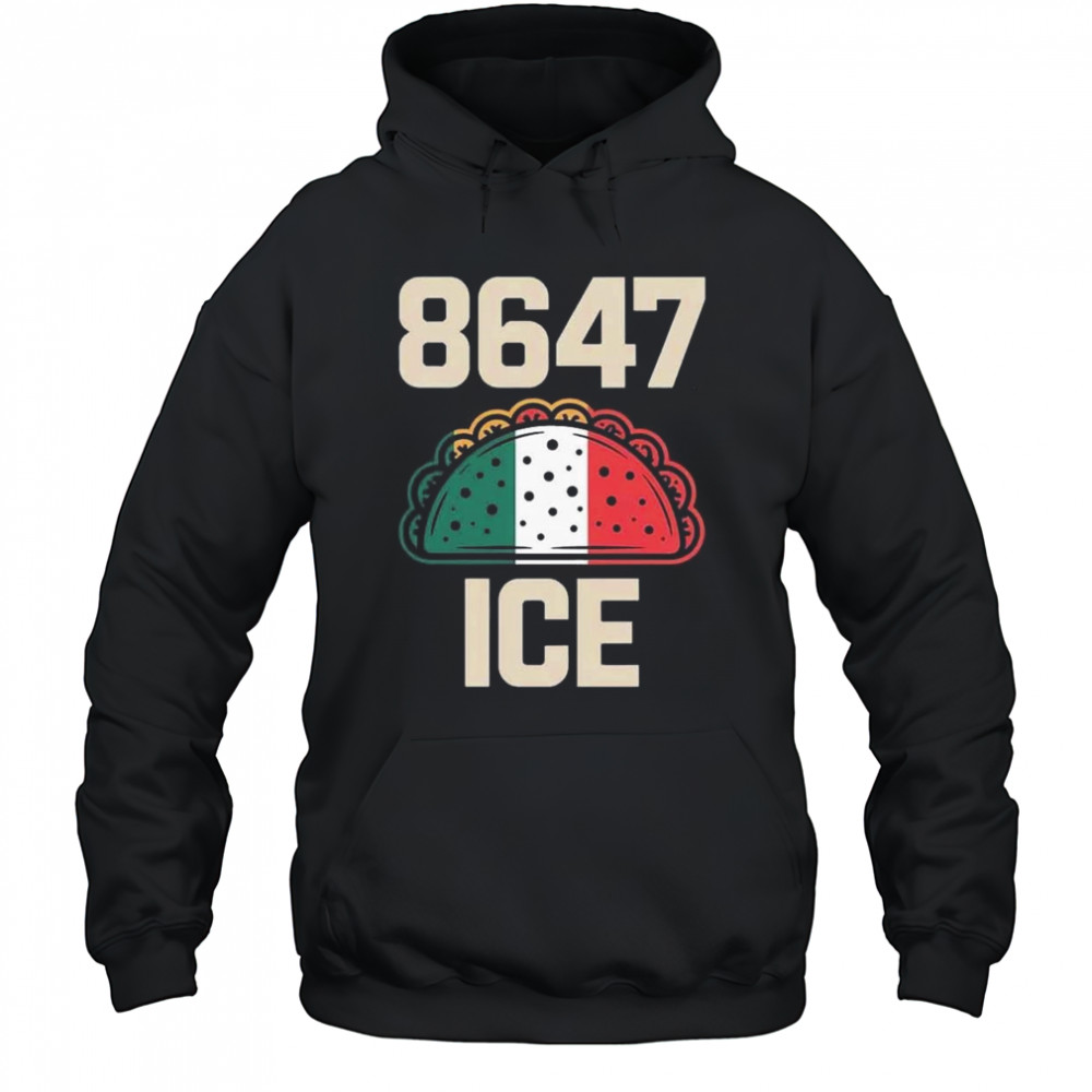 8647 ICE Funny Taco Shell Shirt Hoodie