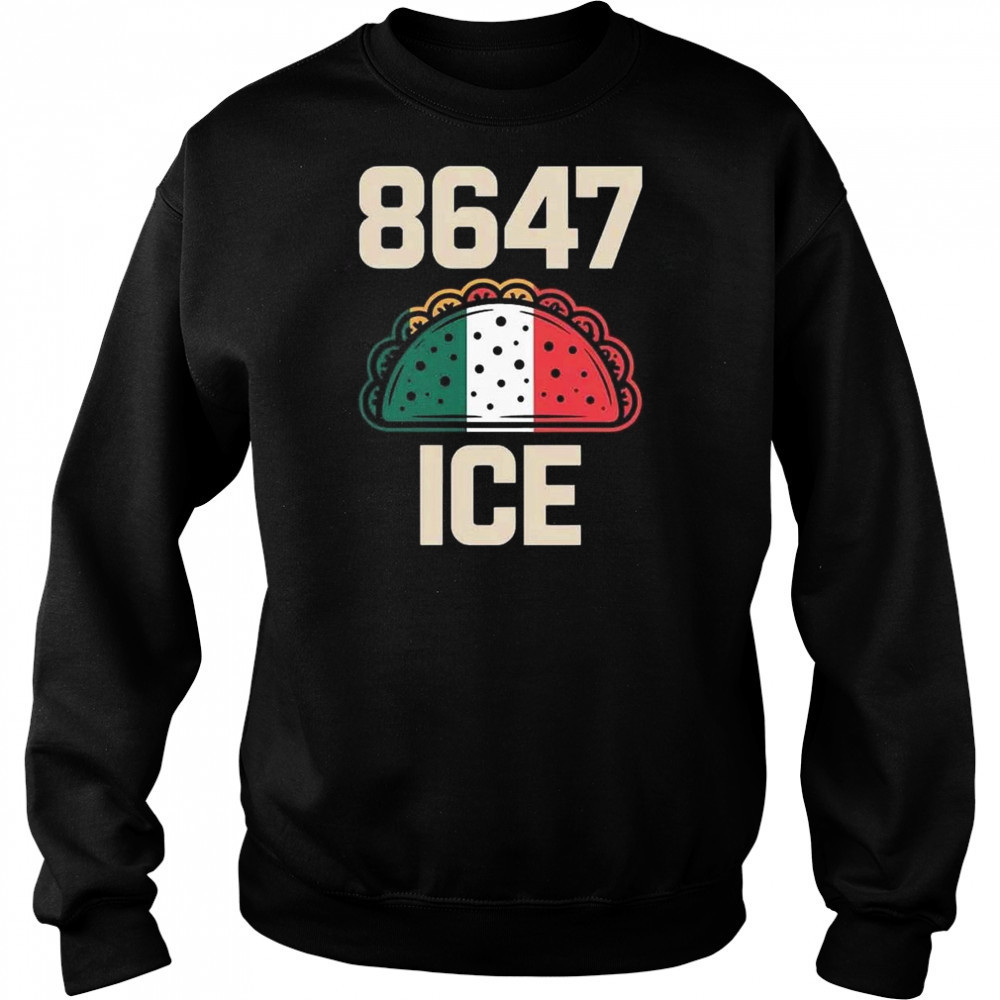 8647 ICE Funny Taco Shell Shirt Hoodie