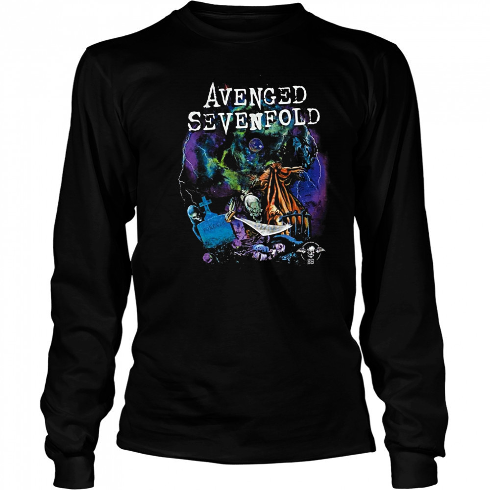 A7x Legacy 25Th Anniversary Avenged Sevenfold T-Shirt Long Sleeved
