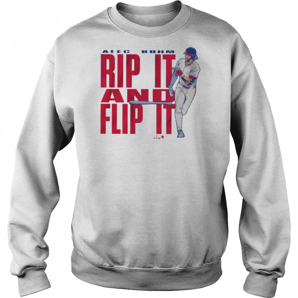 Alec Bohm Rip it & Flip It Shirt Hoodie