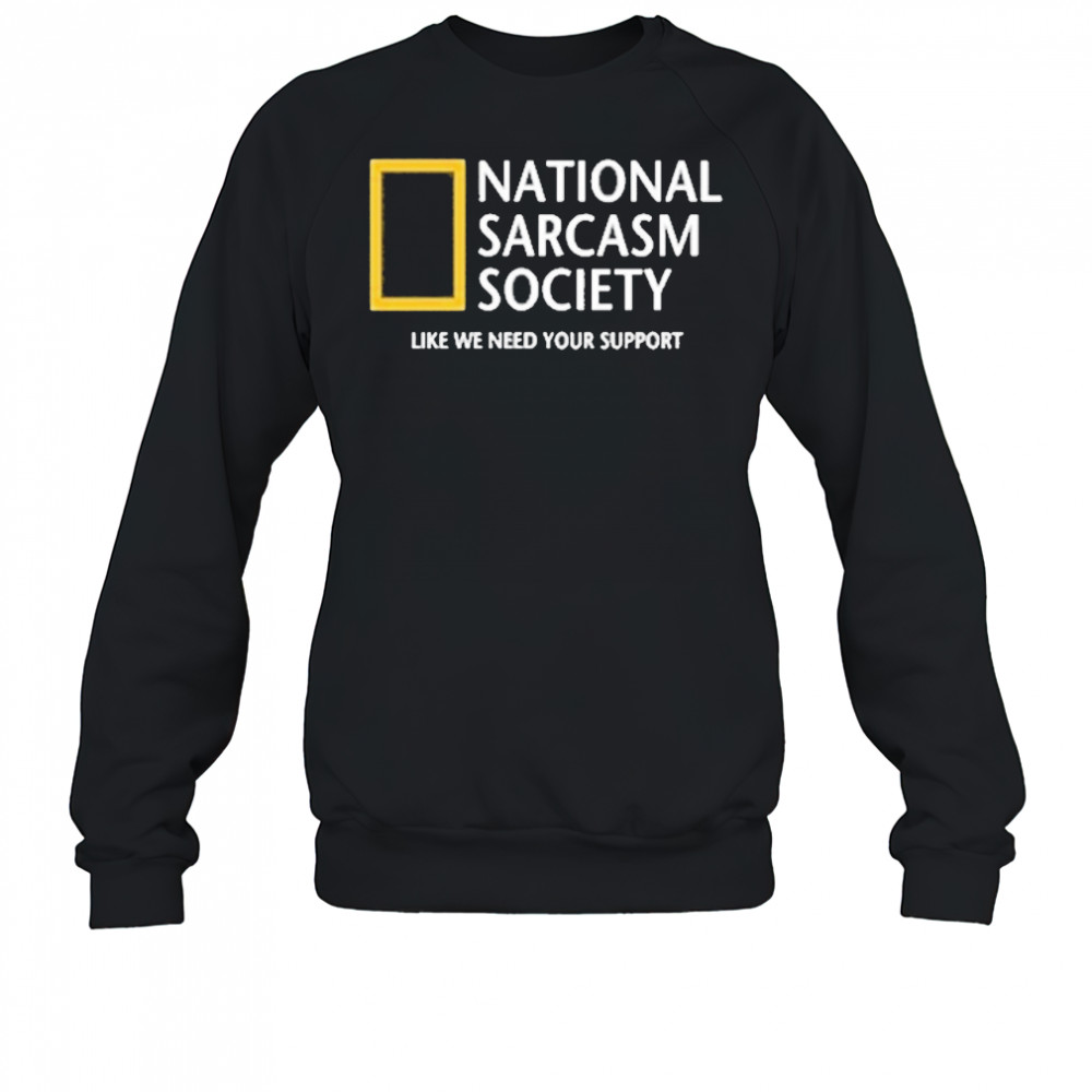 Anne Burrell Wearing National Sarcasm Society T-Shirt Sweatshirt