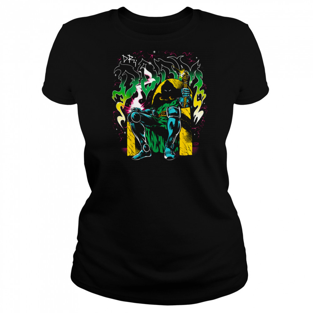 antastic Four Dr. Doom Metal Shirt Women's T-shirt