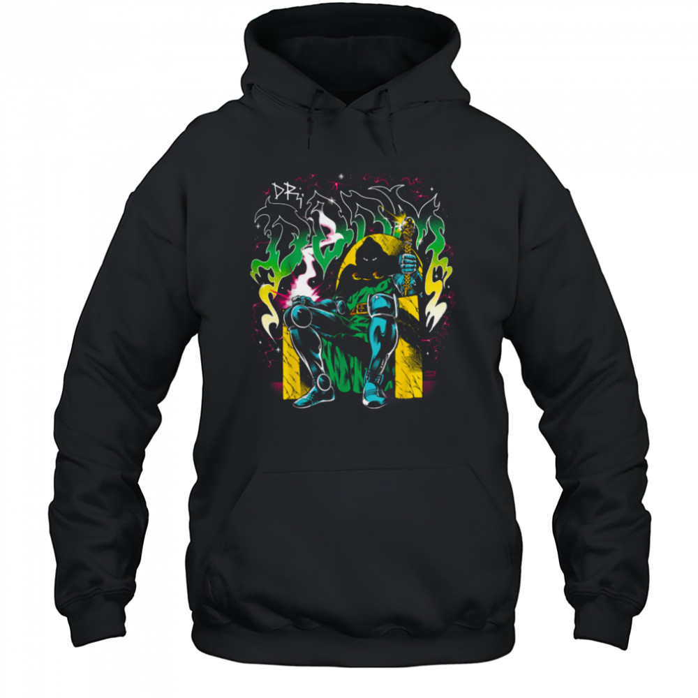 antastic Four Dr. Doom Metal Shirt Hoodie
