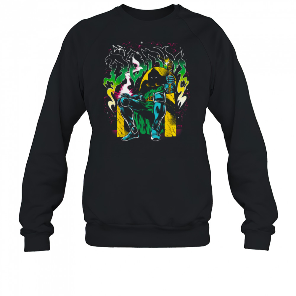 antastic Four Dr. Doom Metal Shirt Sweatshirt