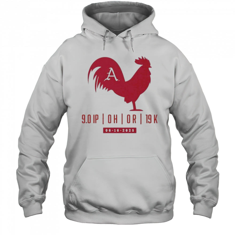 Arkansas No-Hitter T-Shirt Hoodie