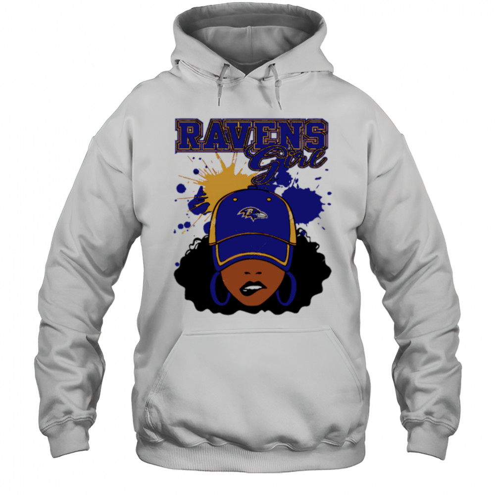 Baltimore Ravens Ravens Football Black Girl shirt Hoodie