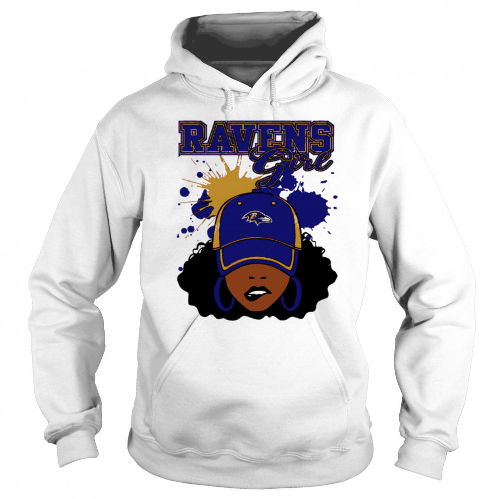 Baltimore Ravens Ravens Football Black Girl shirt Sweatshirt