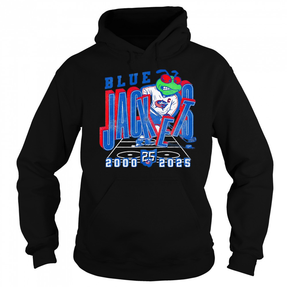 Blue Jackets hockey 2000 2025 Stinger Breakthrough shirt Sweatshirt