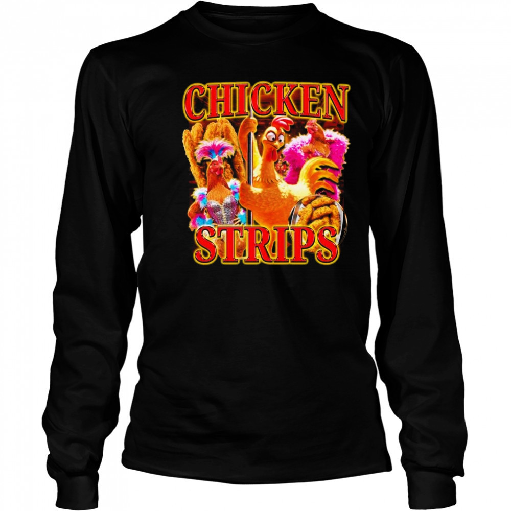 Chicken Strips Shirt Long Sleeved