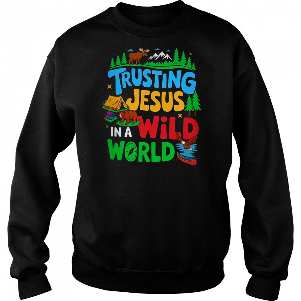 Christian VBS Trusting Jesus In A Wild World Summer Camping shirt Hoodie