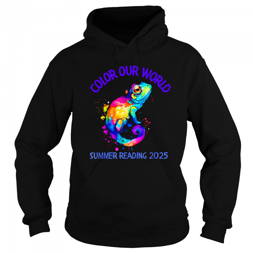 Color Our World Summer Reading 2025 pride shirt Sweatshirt