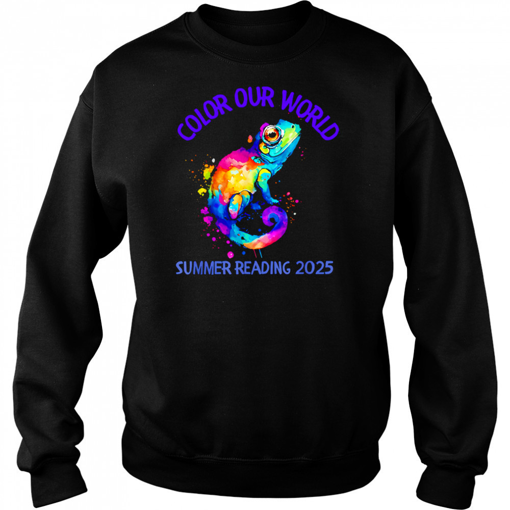 Color Our World Summer Reading 2025 pride shirt Hoodie