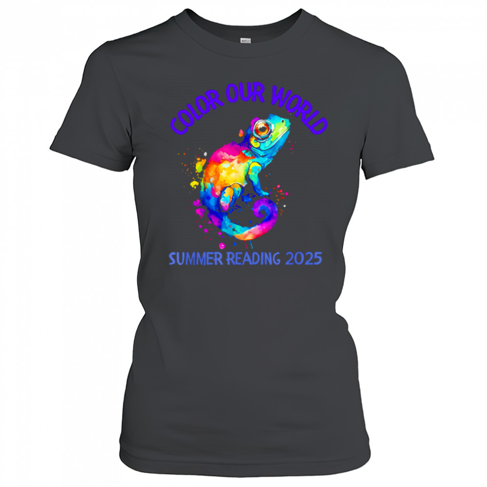 Color Our World Summer Reading 2025 pride shirt Women's T-shirt