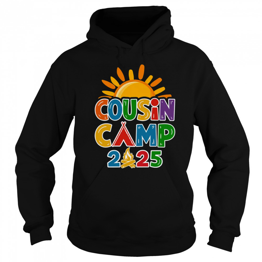 Cousin Camp 2025 Family Vacation Summer Camping Crew shirt Sweatshirt