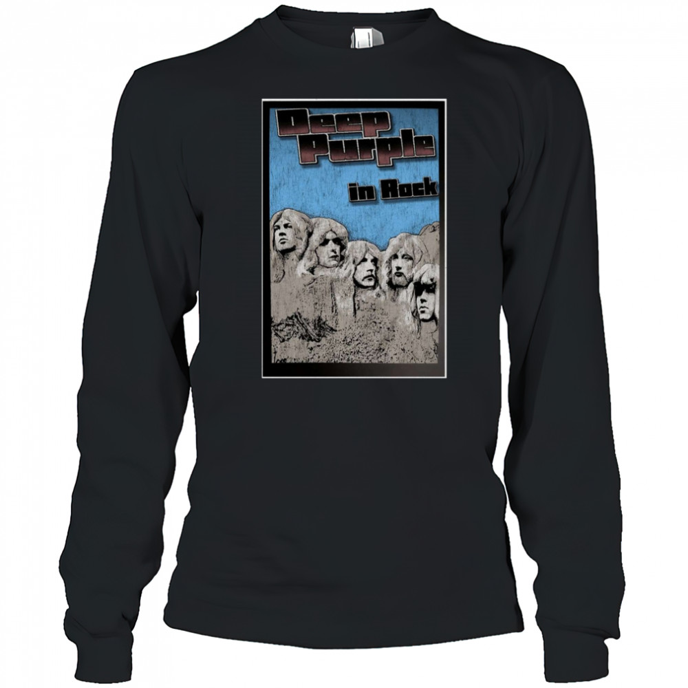 Deep Purple In Rock 2025 Poster T-Shirt Long Sleeved