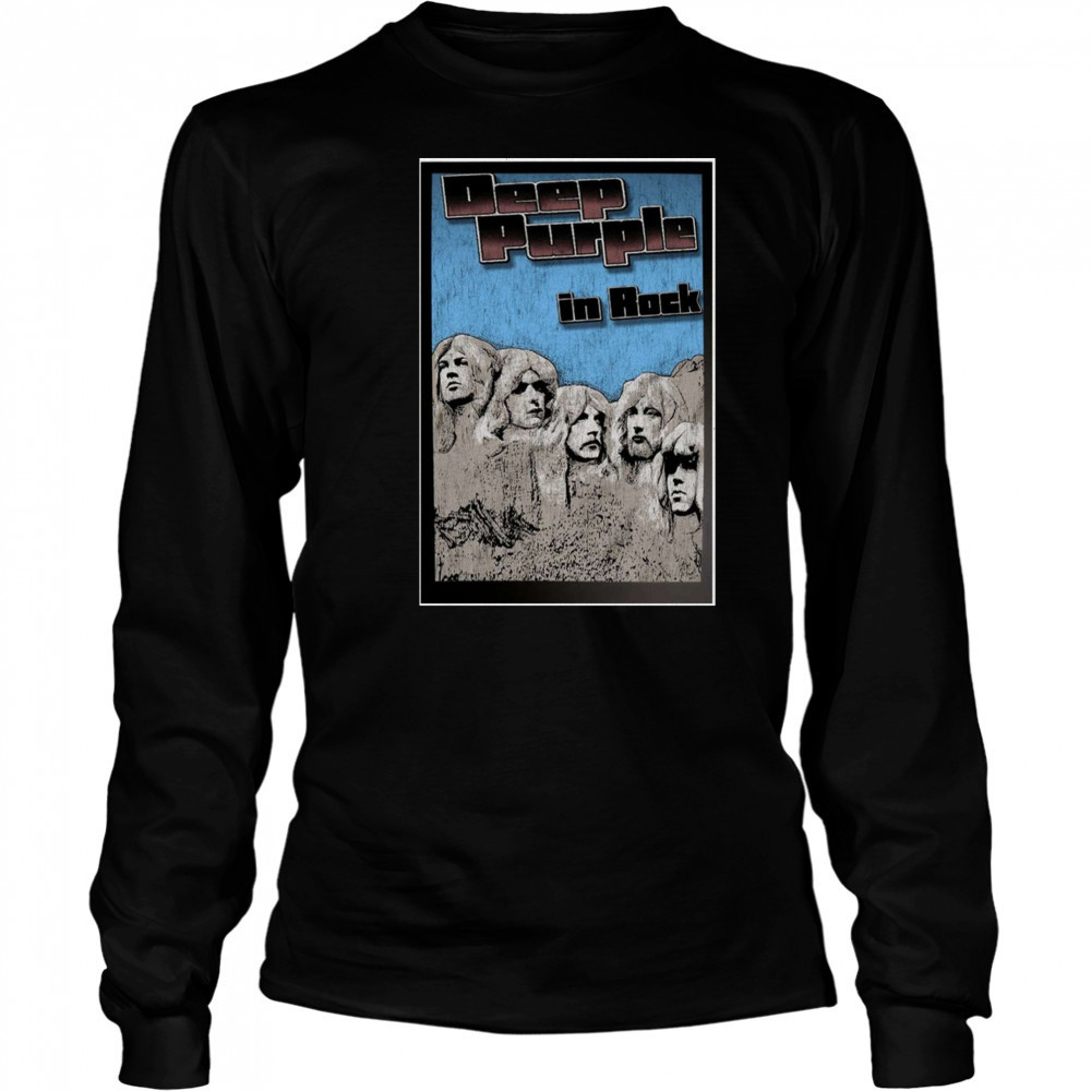 Deep Purple In Rock 2025 Poster T-Shirt Long Sleeved