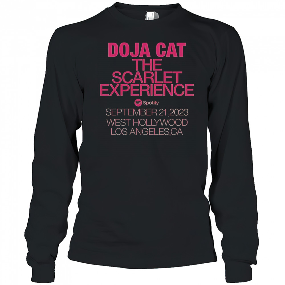 Dojacat The Scarlet Experience September T-Shirt Long Sleeved