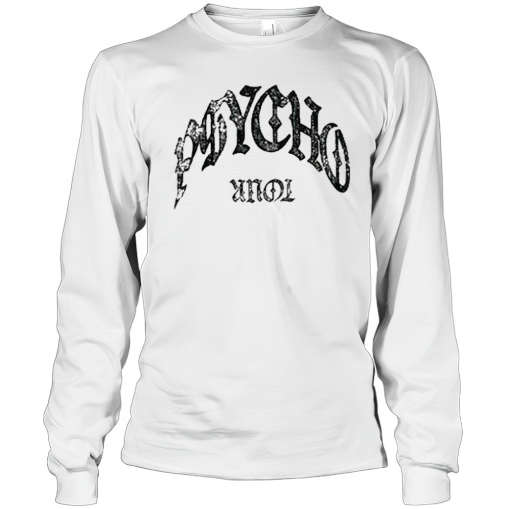 Don Toliver Psycho Tour Europe 2025 T-Shirt Long Sleeved