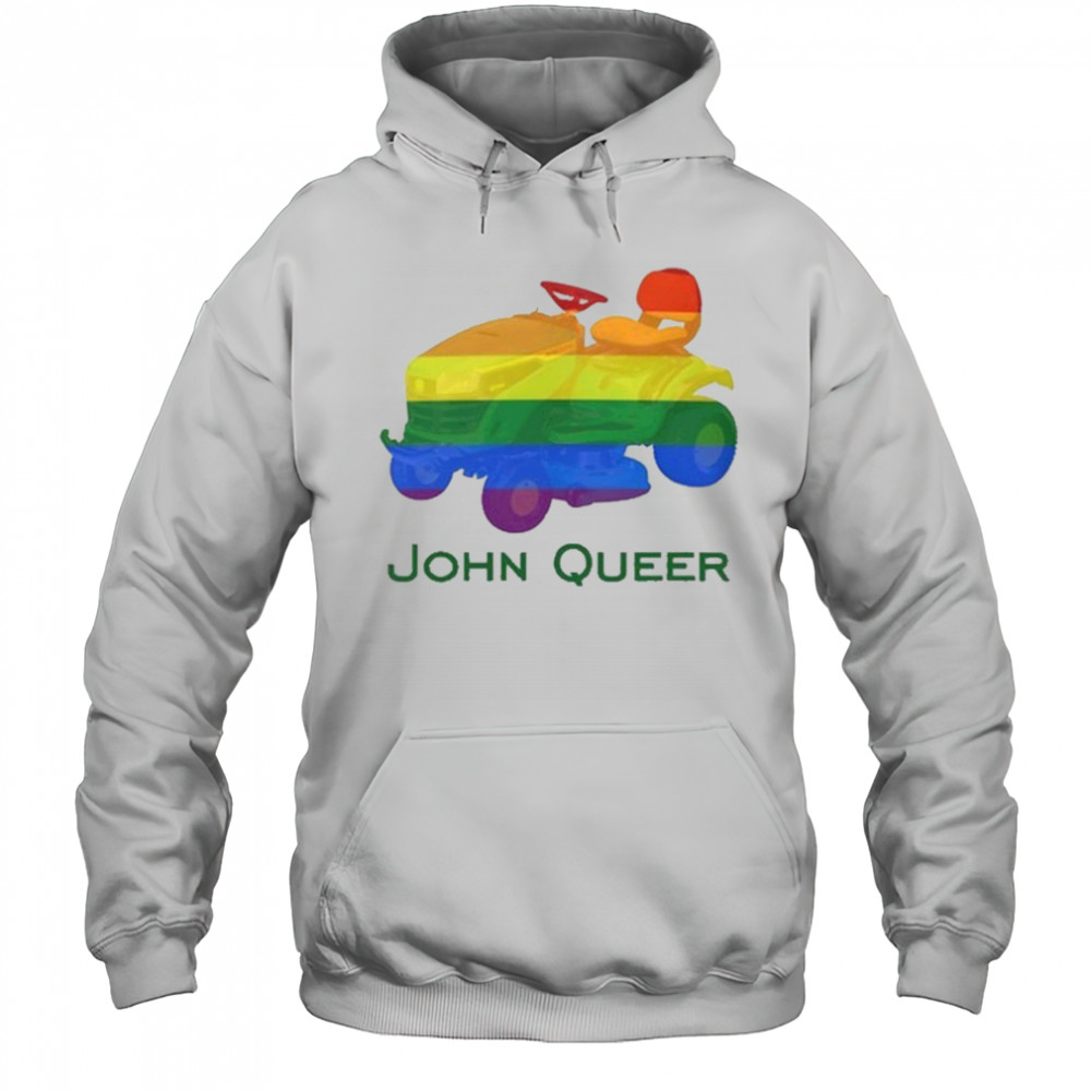 Double Cross Co John Queer Pride T-Shirt Hoodie