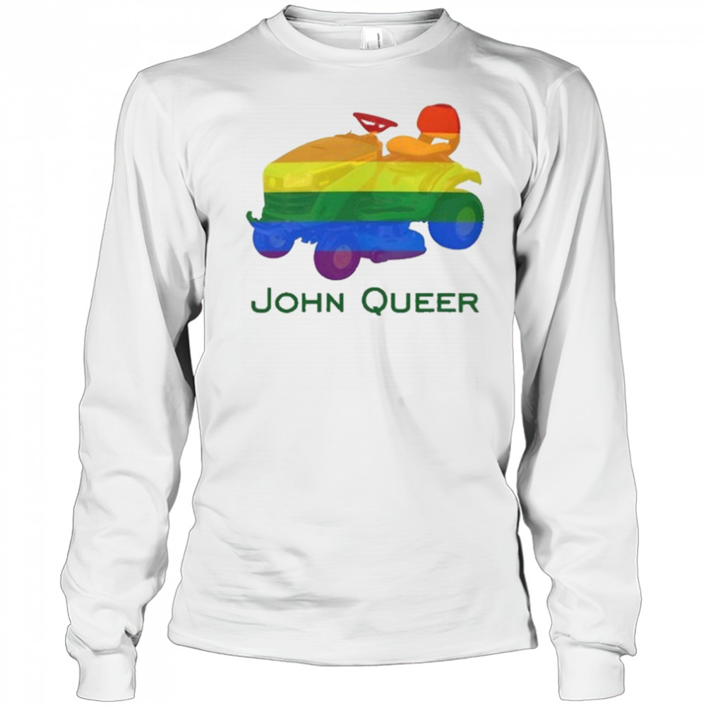 Double Cross Co John Queer Pride T-Shirt Long Sleeved