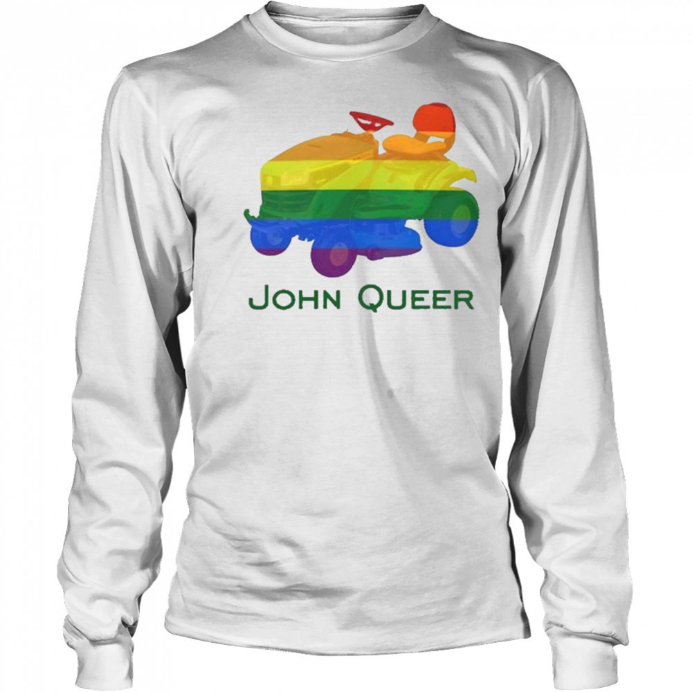 Double Cross Co John Queer Pride T-Shirt Long Sleeved
