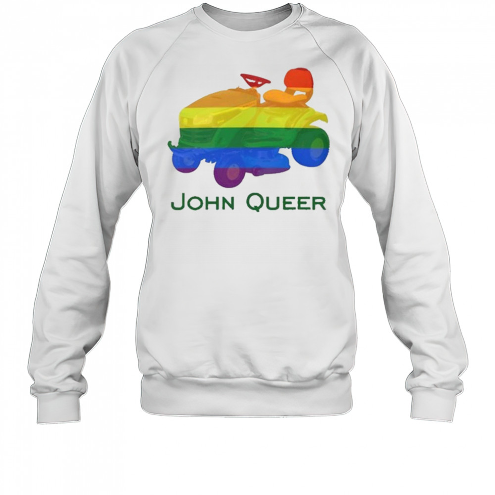 Double Cross Co John Queer Pride T-Shirt Sweatshirt