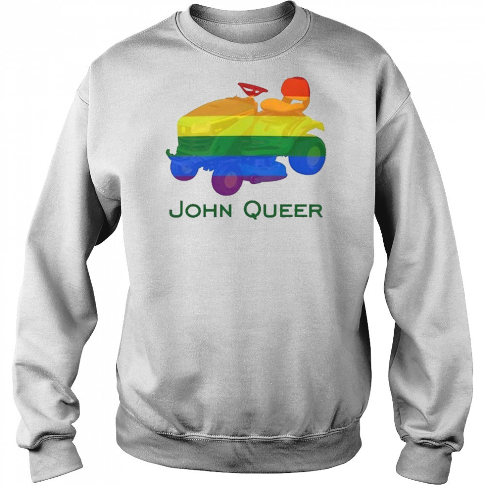 Double Cross Co John Queer Pride T-Shirt Hoodie