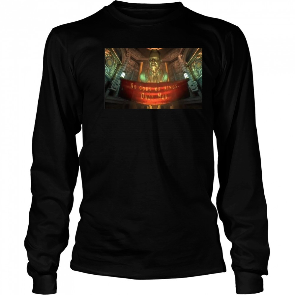 Elon Musk Post No Gods Or Kings Only Men Shirt Long Sleeved