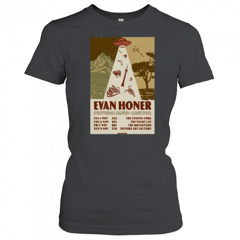 Evan Honer Tour Summer 2025 Poster T-Shirt Women's T-shirt