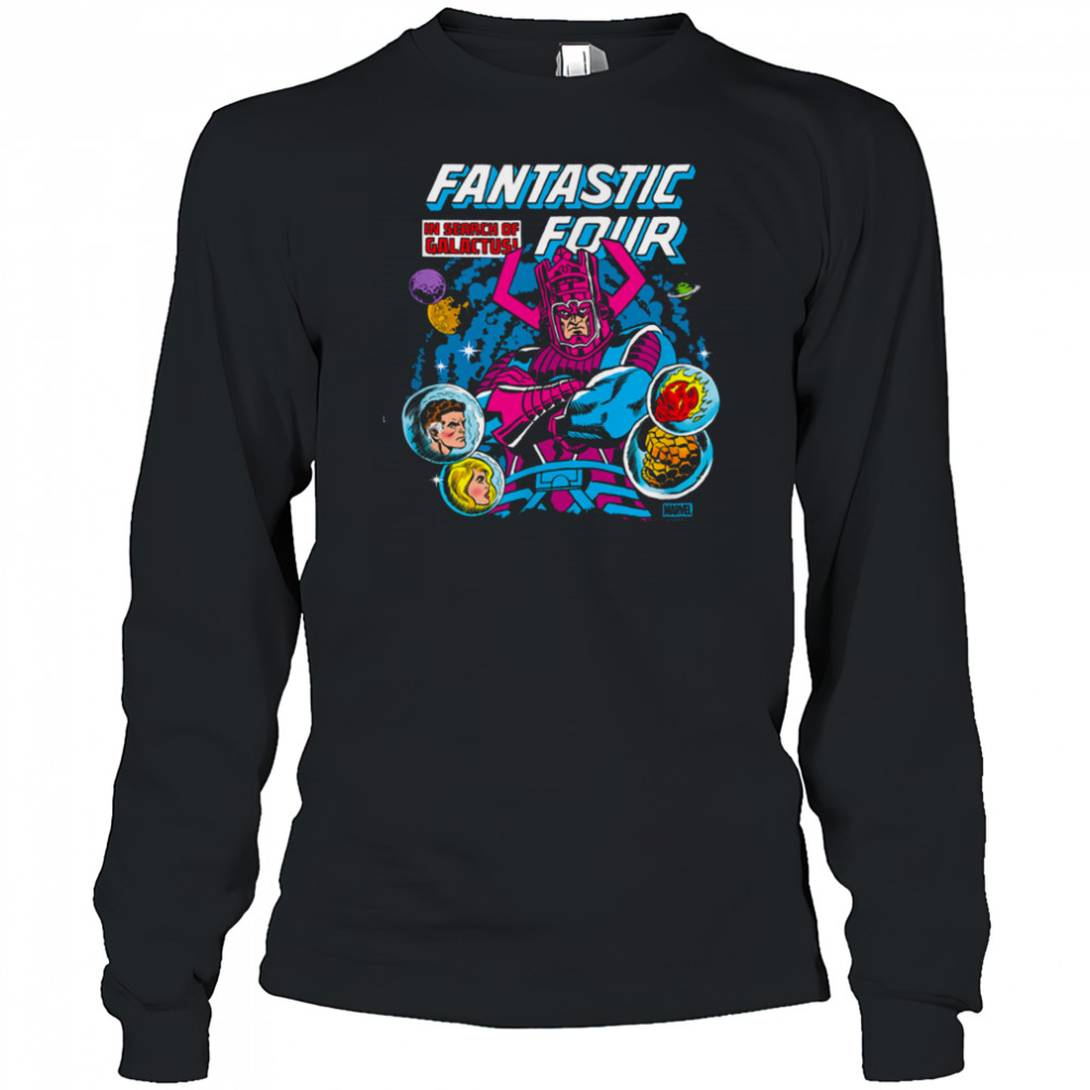 Fantastic Four Galactus Comic Cover Shirt Long Sleeved
