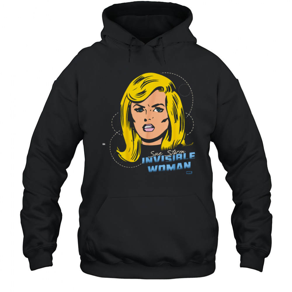 Fantastic Four Invisible Woman Portrait Shirt Hoodie