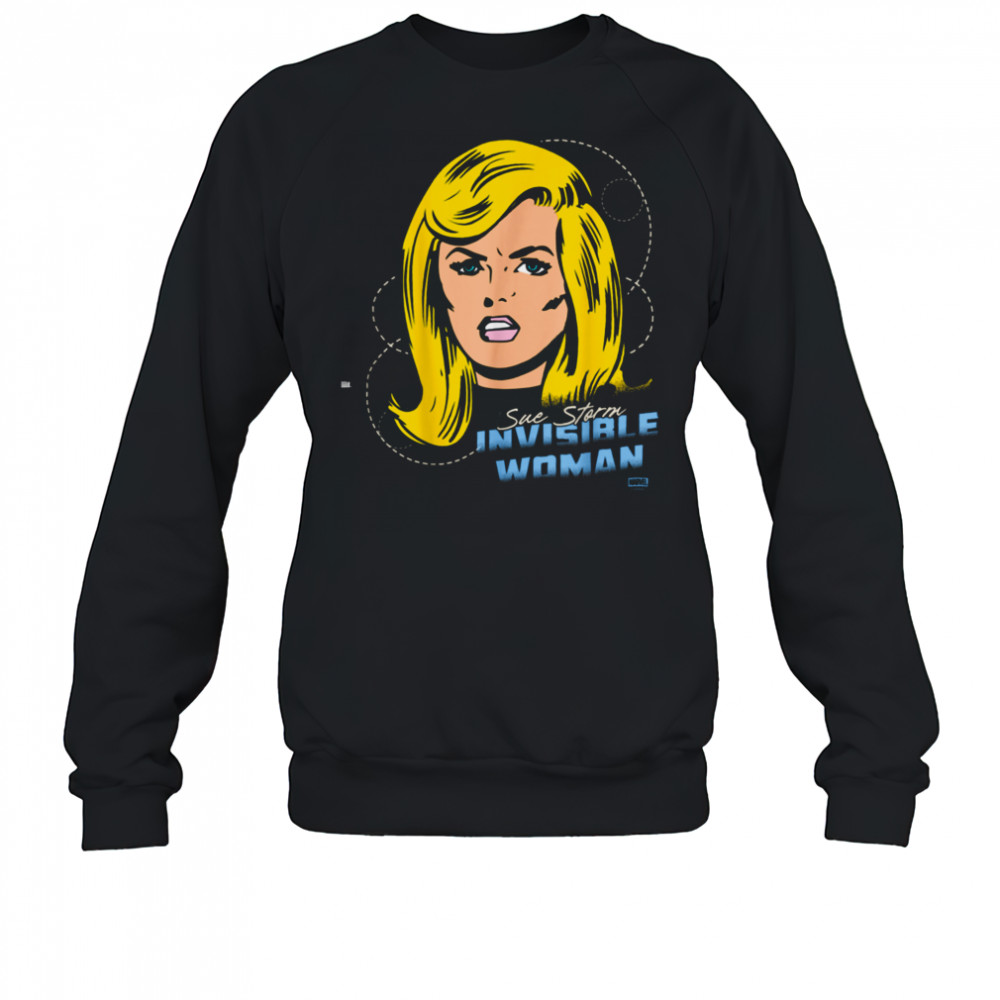 Fantastic Four Invisible Woman Portrait Shirt Sweatshirt