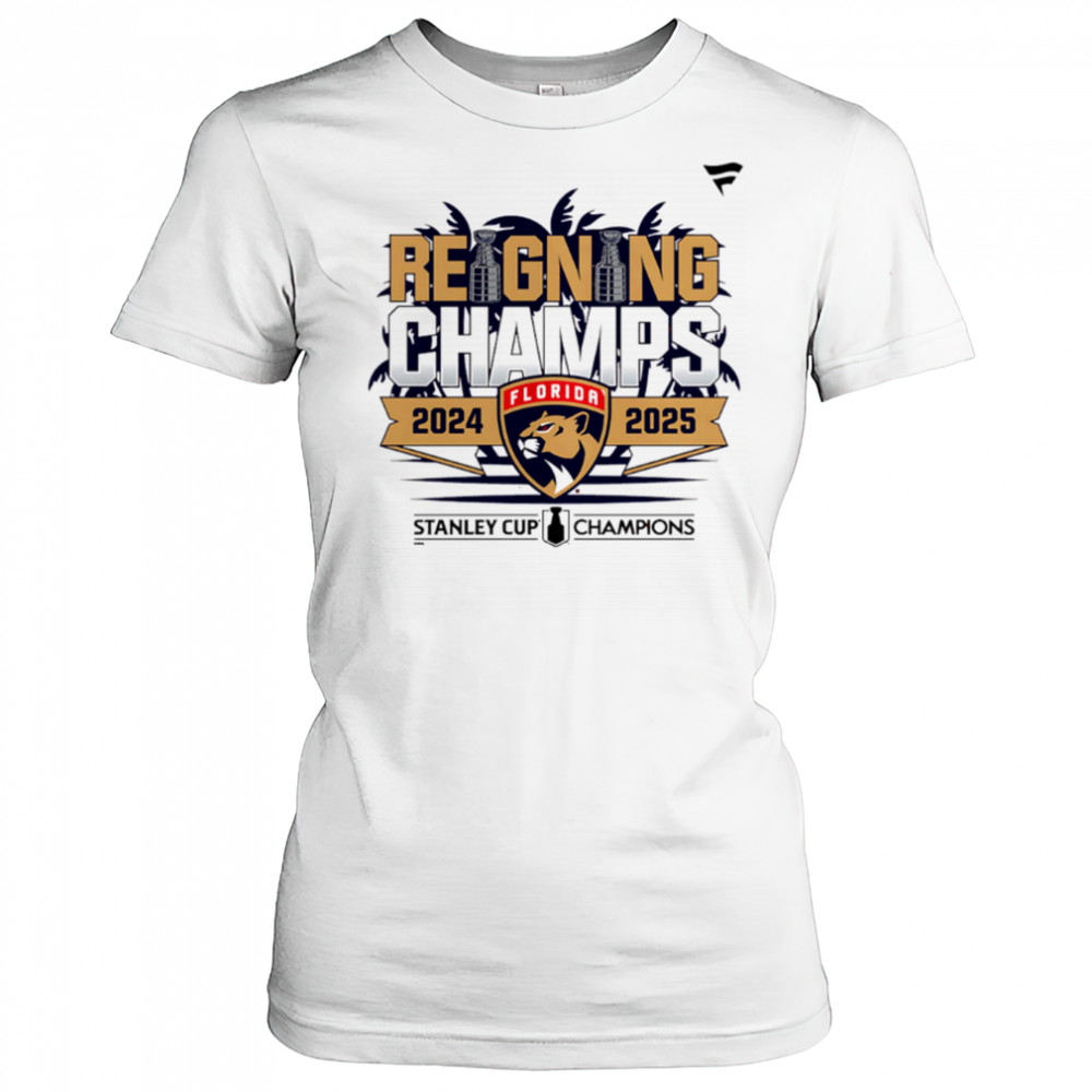 Florida Panthers 2024-2025 Back-to-Back Stanley Cup Champions Parade shirt Women's T-shirt