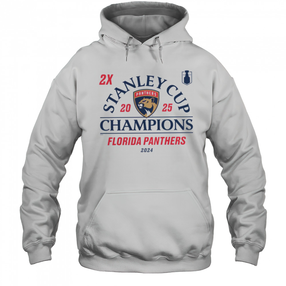 Florida Panthers 2024 2025 Stanley Cup Champions Top Line T Shirt Hoodie