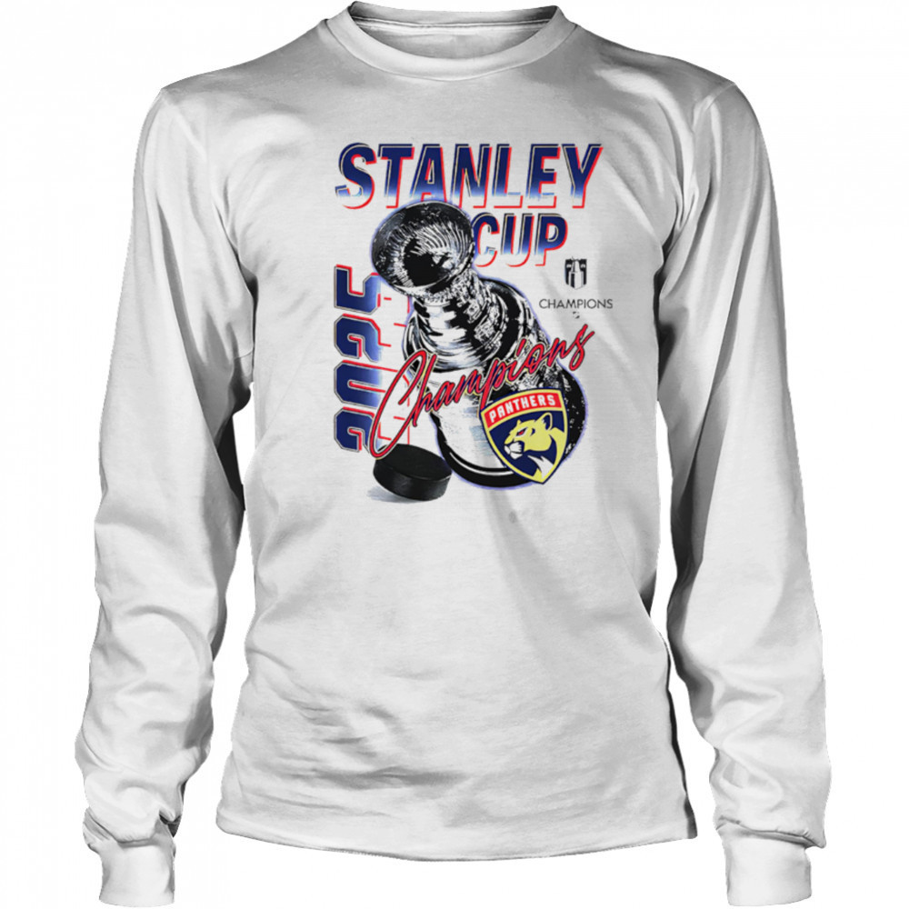 Florida Panthers 2025 Stanley Cup Champions Pullover shirt Long Sleeved