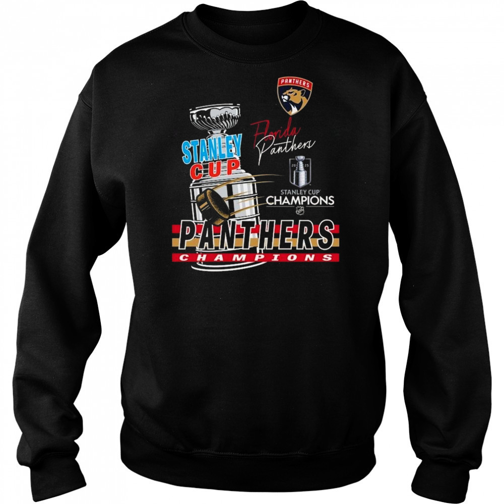 Florida Panthers 2025 Stanley Cup Champions Raise The Cup Arch Shirt Hoodie