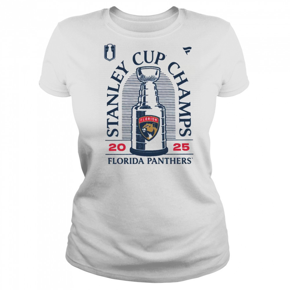 Florida Panthers 2025 Stanley Cup Champs Locker Room T Shirt Women's T-shirt