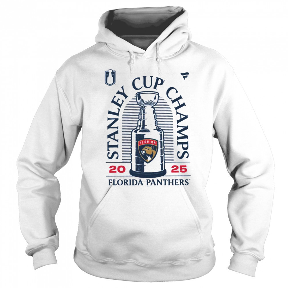 Florida Panthers 2025 Stanley Cup Champs Locker Room T Shirt Sweatshirt